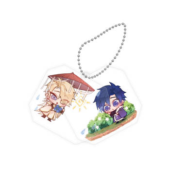 雙層壓克力吊飾 第二彈《先愛後殺的心動策略》晴雨交加