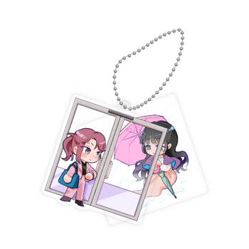 雙層壓克力吊飾 第二彈《My Ghost Girlfriend》Raining