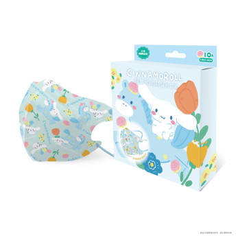 【三麗鷗】馬年限定款-大耳狗-兒童3D口罩 (10入/盒)