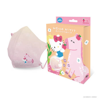 【三麗鷗】馬年限定款-Hello Kitty-成人3D口罩 (10入/盒)