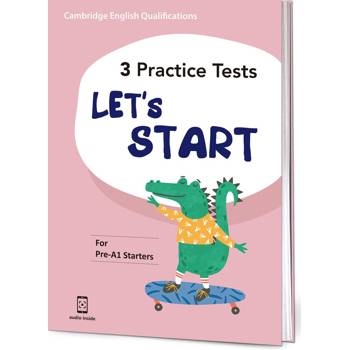 Let’s Start-三回全真模擬試題 (附隨掃隨聽QR CODE音檔) (Pre-A1 Starters)