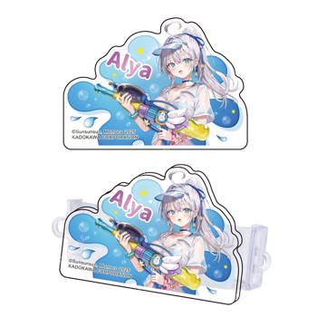 不時輕聲地以俄語遮羞的鄰座艾莉同學(原作) 壓克力手機背夾(附頸繩) B