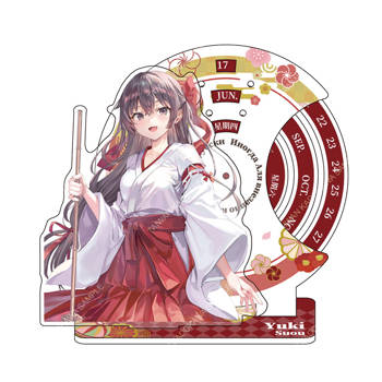 不時輕聲地以俄語遮羞的鄰座艾莉同學(原作) 壓克力萬年曆 B