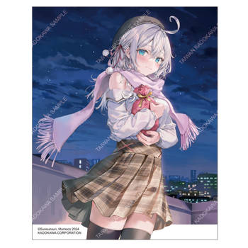 不時輕聲地以俄語遮羞的鄰座艾莉同學(原作) 藝術畫布 A