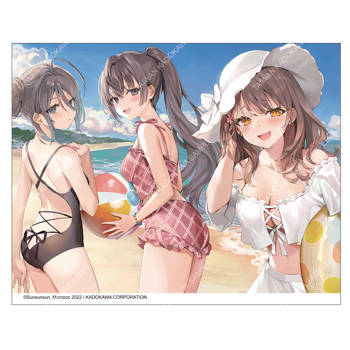 不時輕聲地以俄語遮羞的鄰座艾莉同學(原作) 藝術畫布 B