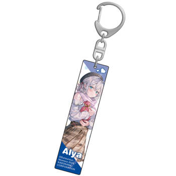 不時輕聲地以俄語遮羞的鄰座艾莉同學(原作) 長條壓克力鑰匙圈 E