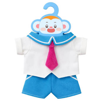 樂樂小宇宙玩偶變裝派對：學院風制服(水手藍)