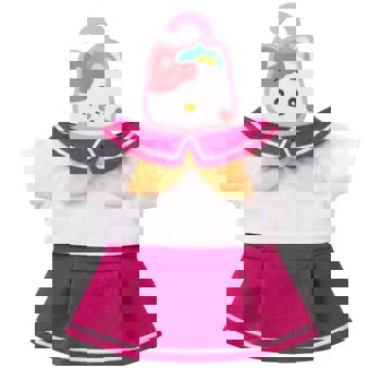 樂樂小宇宙玩偶變裝派對：學院風制服(櫻花粉)