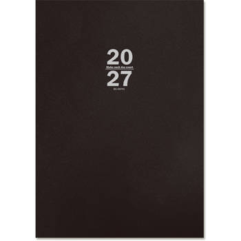 (特價)2027年A5十字週誌/內頁-烏黑
