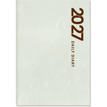(特價)2027年A6日誌內頁(1日1頁)-銀灰