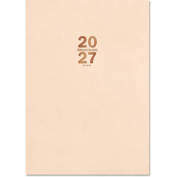 (特價)2027年A5十字週誌/內頁-奶膚
