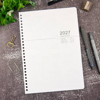 2027年16K直式週誌內頁(26孔)