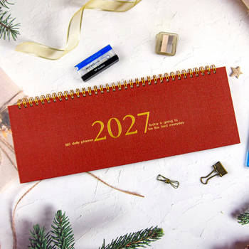 2027年時間線桌曆-藏紅