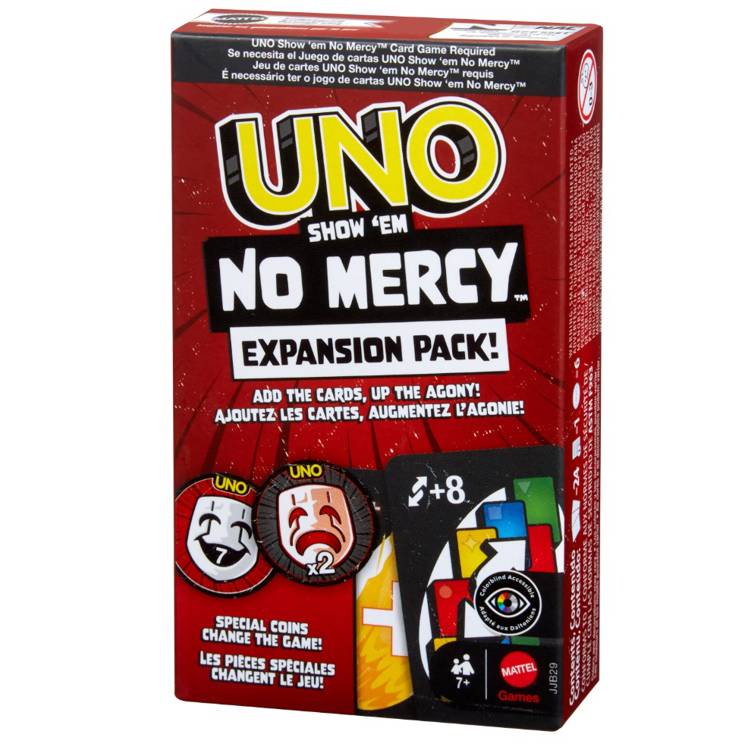 UNO卡牌遊戲:毫不留情擴充
