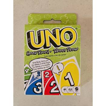 UNO卡牌遊戲:遵守家規