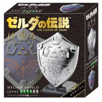HUZZLE立體拼圖-薩爾達傳說:海利亞盾_Hylian Shield