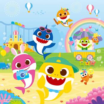 BABYSHARK  42片中型拼圖 J1