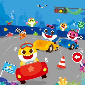BABYSHARK  42片中型拼圖 J2