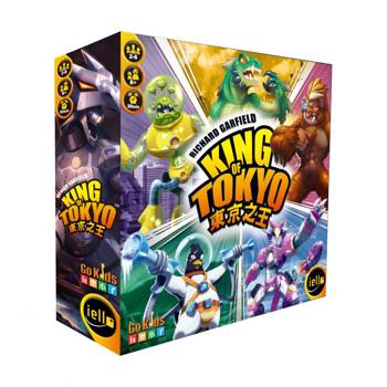 【Asmodee桌遊】東京之王 King of Tokyo (中文版)｜怪獸爭霸・擲骰稱王.ᐟ｜派對戰鬥桌遊｜經典對戰遊戲