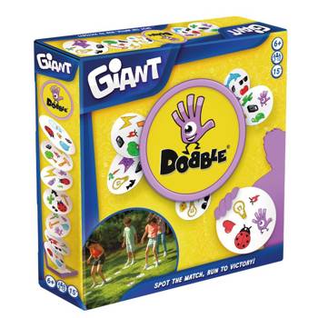 【Asmodee桌遊】嗒寶 巨大版 Dobble Giant 英文版｜巨型卡牌找圖桌遊｜戶外派對聚會必玩｜破冰遊戲｜桌上遊戲