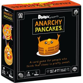 【Asmodee桌遊】嗒寶混亂鬆餅 Dobble Anarchy Pancakes 英文版｜超混亂快手派對遊戲｜嗒寶爆炸貓聯