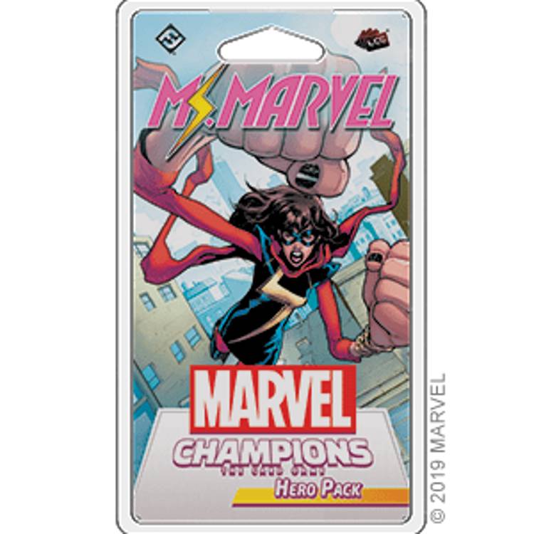 【Asmodee桌遊】漫威傳奇再起 驚奇女士英雄包 Ms. Marvel擴充｜伸縮能力 × 青春英雄 卡瑪拉·克汗 驚奇女士