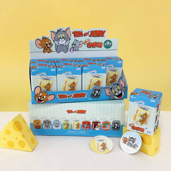 迷你易開罐拼圖盲盒 - 湯姆貓與傑利鼠系列 - 沁涼飲品